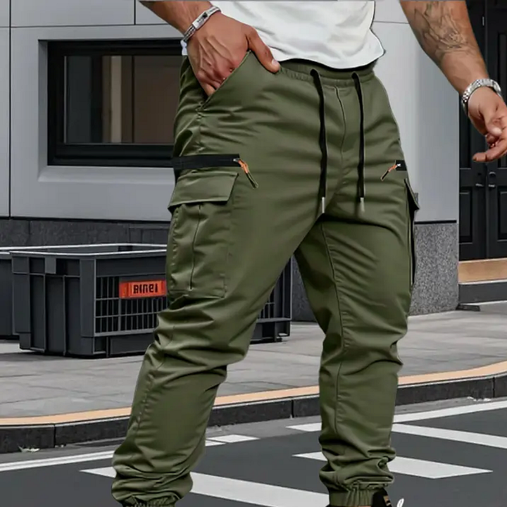 Robert | Cargo Stretch Jogger Trousers