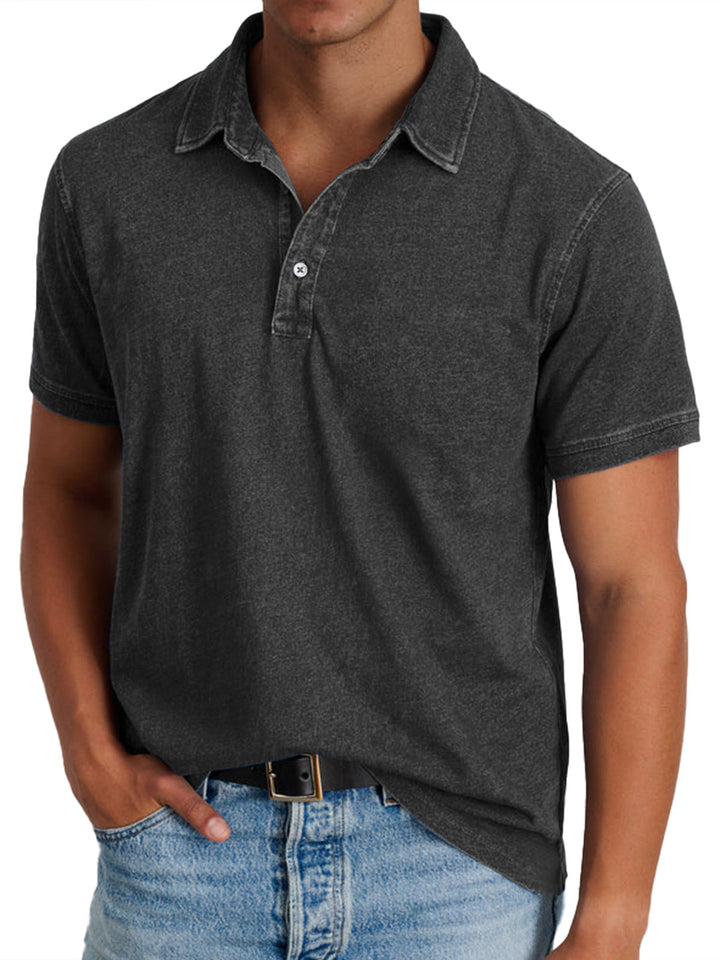 Anthony | Men's Relaxed Polo Shirt