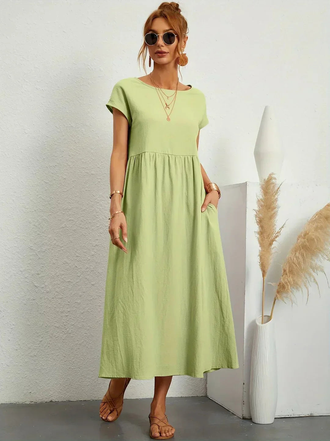 Vera | Flowing Midi Dress