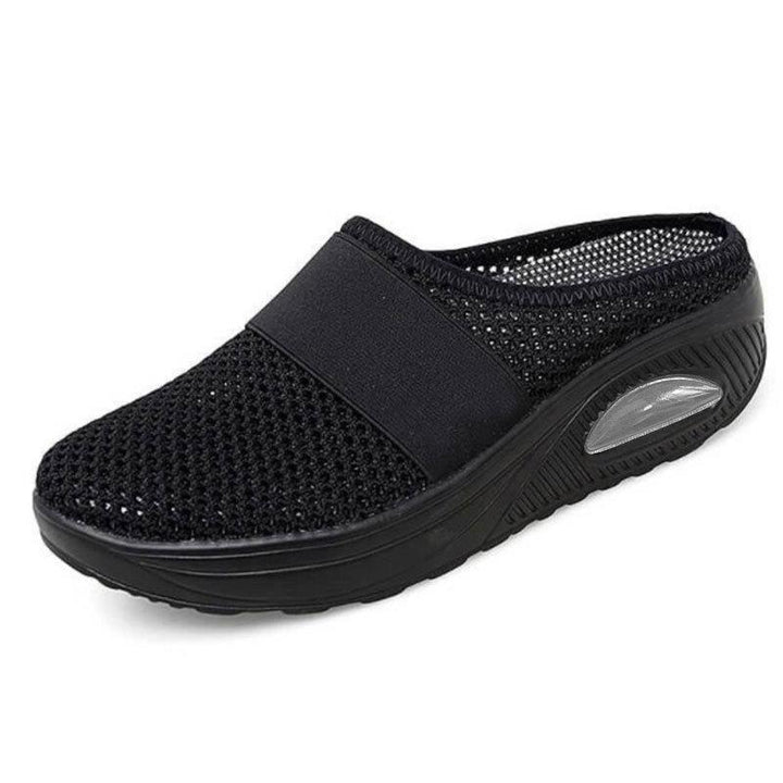 Brenda | Breathable Slip On Mules