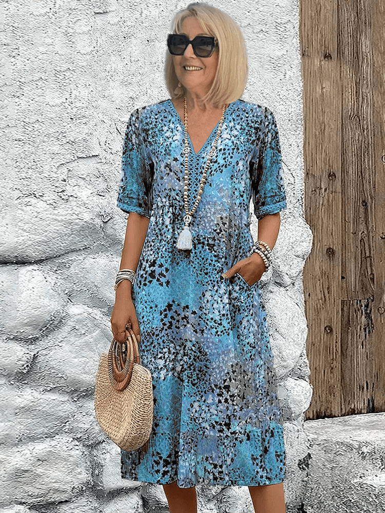 Norma | Ocean Breeze Summer Dress
